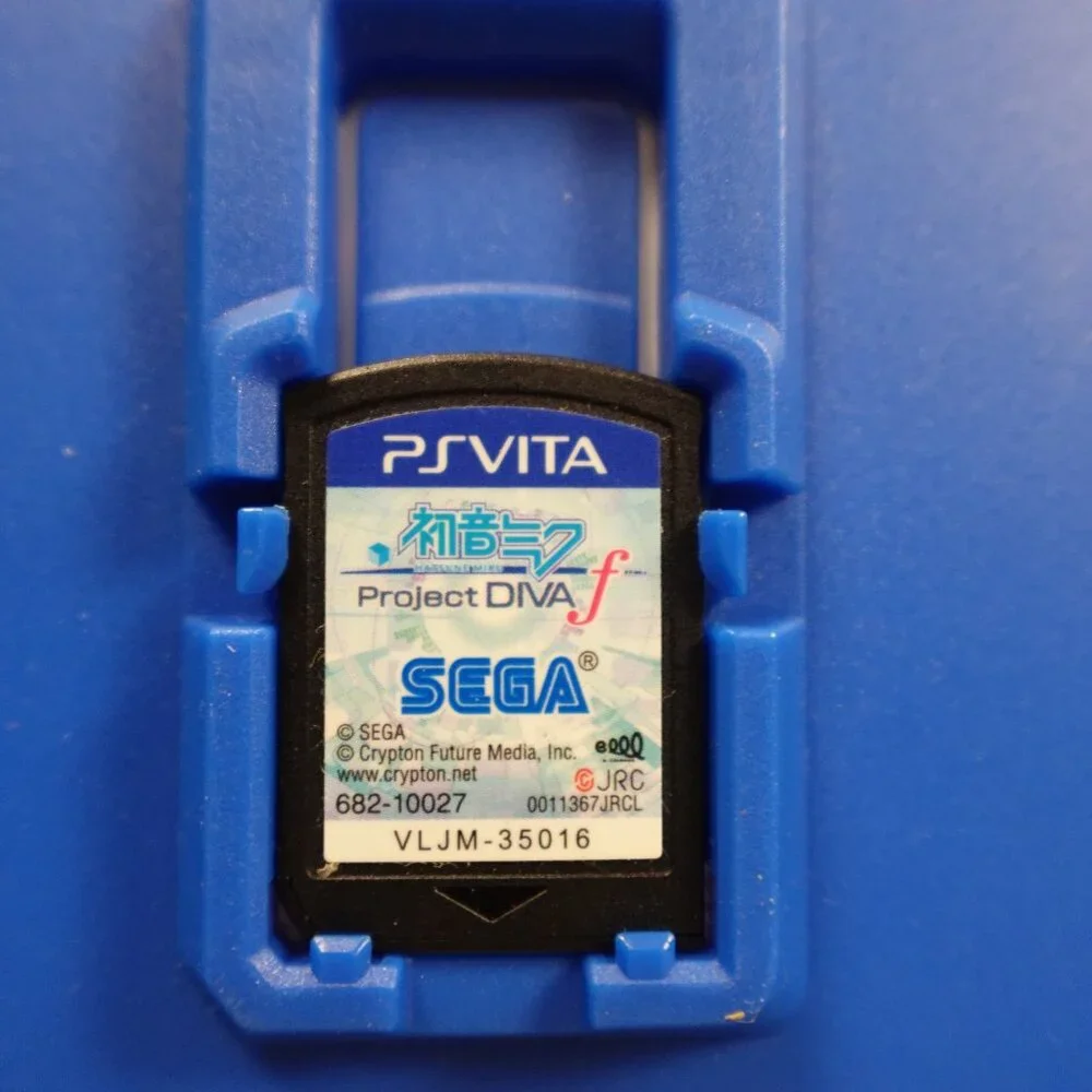 Hatsune Miku Project DIVA f PS Vita Japanese Import‎ SEGA Rhythm Untested